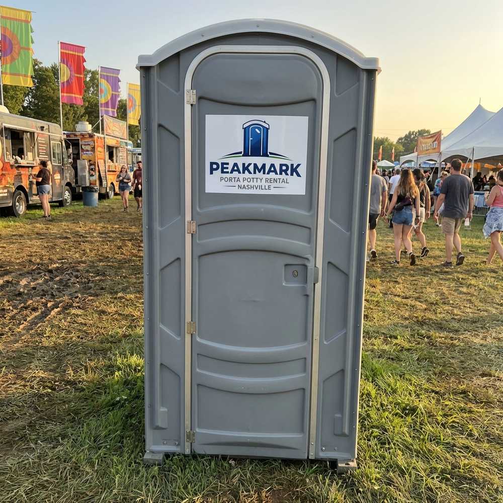 Festival event portable toilet rental