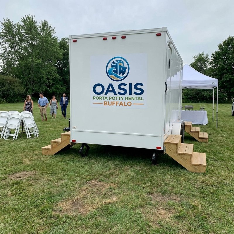 Luxury Restroom Trailer Rental Buffalo NY